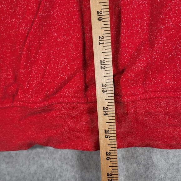 Kansas City Chiefs Reebok OnField Full Zip Hoodie Mens Medium Red Embroidered - Picture 8 of 9